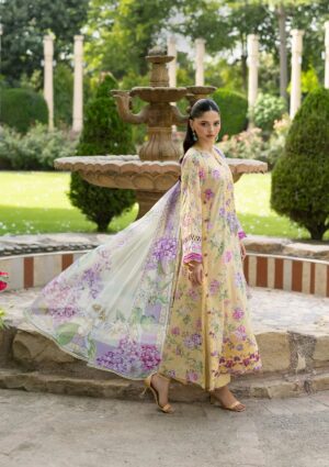 Signature Embroidered Lawn with Chiffon Collection ESG-7A STELLA