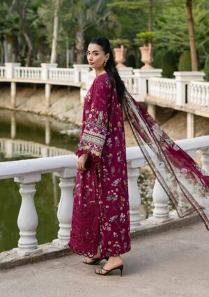Signature Embroidered Lawn with Chiffon Collection ESG-2A NORA