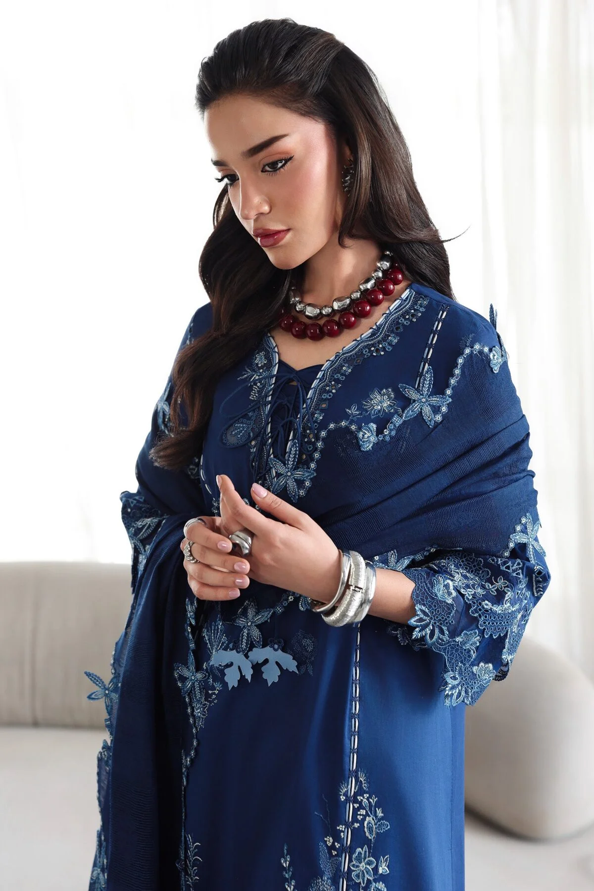 Qalamkar Qline Drop lawn II 2026 | SORAI - Image 3