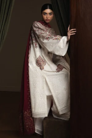 Alternative view of Satori Lawn by Zara Shahjahan 2026 | Hikari-D7(Hit Code)