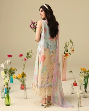 Alternative view of Mushq Soleil Prints lawn 2026 | Bellarosa
