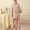 Mushq Soleil Prints lawn 2026 | Berry Creme