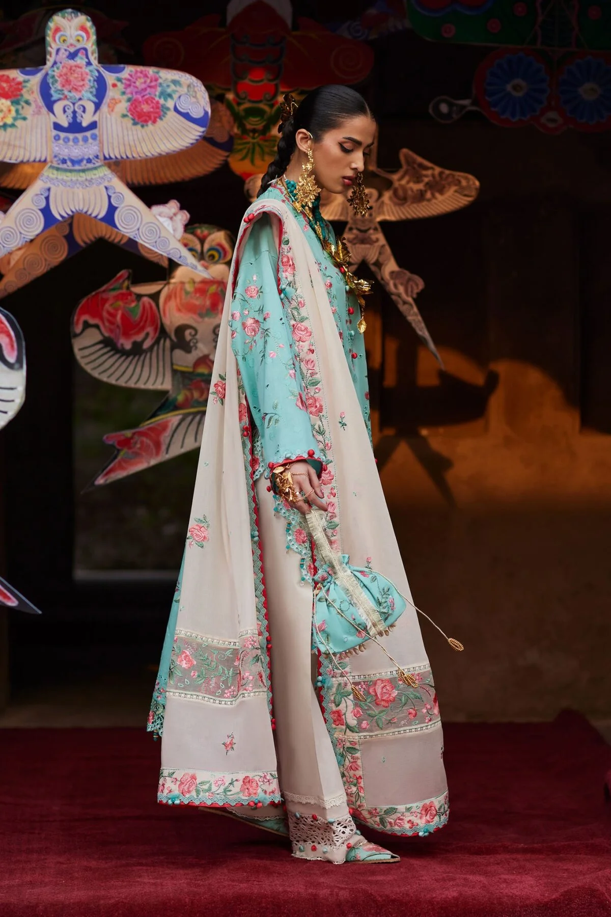 Elan Kashmee lawn 2026 | GULRAAZ (EL26-08 B) - Image 3