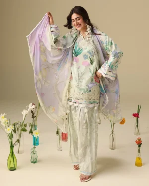 Mushq Soleil Prints lawn 2026 | Vanilla Lush