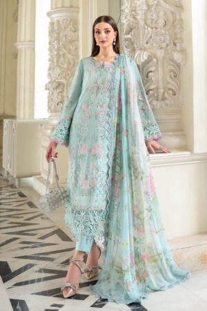 Alternative view of Maria B Eid Lawn 2026 || EL-26-15