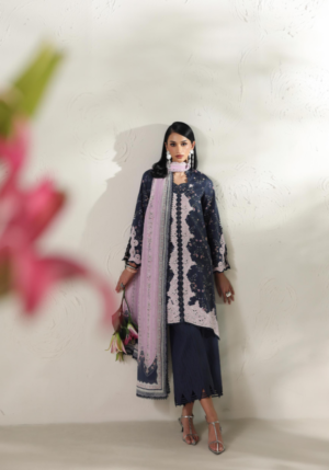 Alternative view of Qalamkar  QPrints Embroidered Lawn -03A Zeena