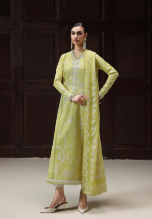 Qalamkar  QPrints Embroidered Lawn -06B Zohra