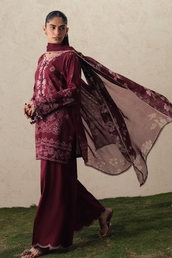Cross Stitch VELVET WHISPER PRINTED SUIT - Image 3