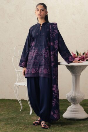 Cross Stitch MAGENTA MUSE PRINTED SUIT