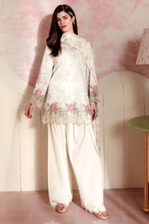 Cross Stitch PETAL FORM-3PC PRINTED LAWN SUIT