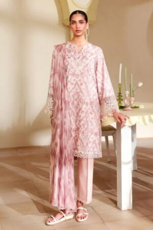 Cross Stitch SUBTLE ROSE-3PC PRINTED LAWN SUIT
