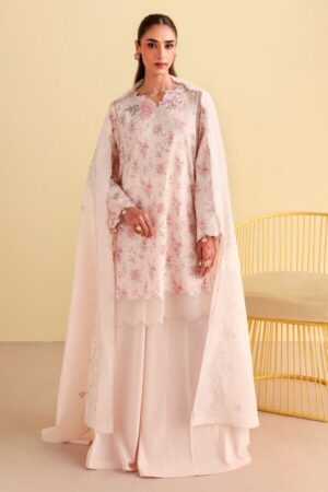 Cross Stitch BOTANICAL BLISS-3PC PRINTED LAWN SUIT