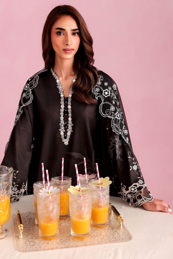 Cross Stitch DEEP FOREST-3PC PRINTED LAWN SUIT - Image 3