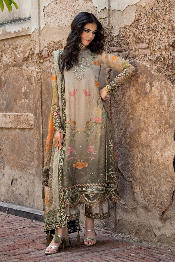 Charizma Embroidered Chiffon Collection VSLW6-07