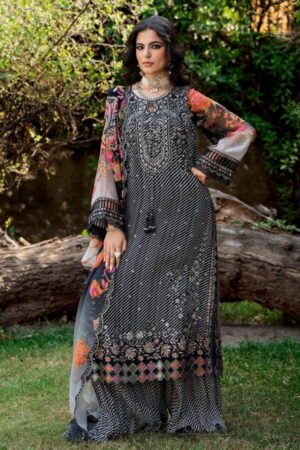 Charizma Embroidered Chiffon Collection VSLW6-02