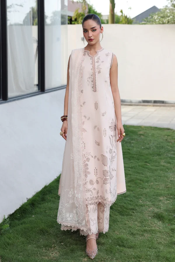 Qalamkar Qline Lawn Vol 2 | 2026 | QKL-10 MILA
