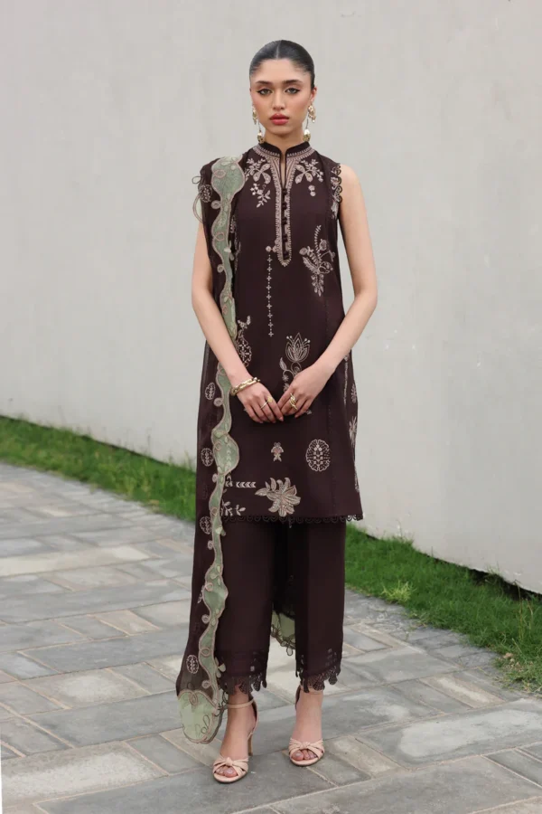 Qalamkar Qline Lawn Vol 2 | 2026 | QKL-15 YASRA