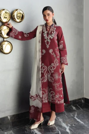 Qalamkar Qline Lawn Vol 2 | 2026 | QKL-08 NISA