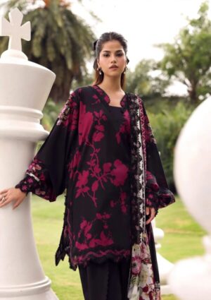 Belladore by Elaf Premium Unstitched Printed Lawn 3 Piece Suit  EPA-1A