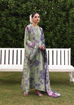Belladore by Elaf Premium Unstitched Printed Lawn 3 Piece Suit  EPA-4B VIENNA