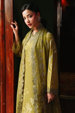 Maya by Nureh Unstitched Embroidered Jacquard