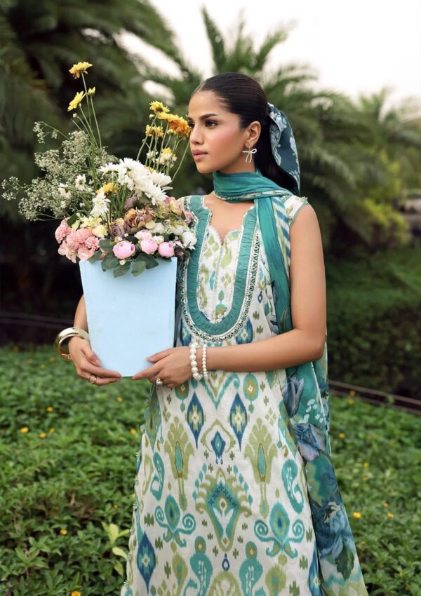 Belladore by Elaf Premium Unstitched Printed Lawn 3 Piece Suit EPA-2B JUNE