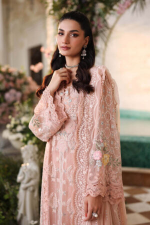 Alternative view of Maria B Chiffon Collection | Chiffons 2026 | MPC-26-104-Peach Pink