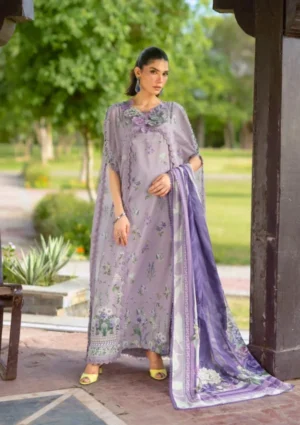 Elaf Bridgerton Prints 2026 || EPB-6A LILAC GARDEN