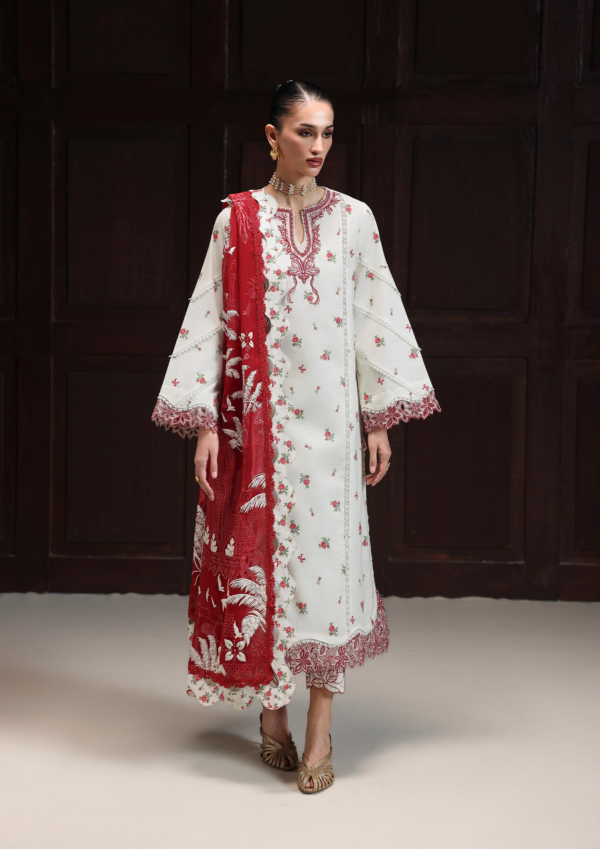 Qalamkar QPrints Embroidered Lawn -2B Hania