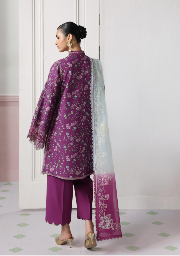 Qalamkar QPrints Embroidered Lawn -9A Brise - Image 2