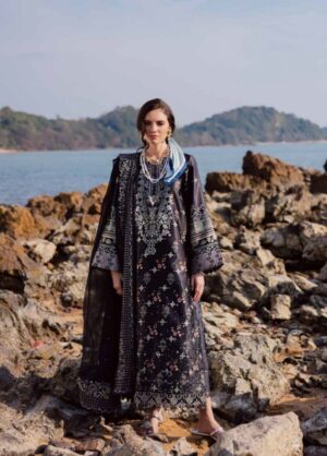 Nureh  Embroidered Luxury Silk  S-28