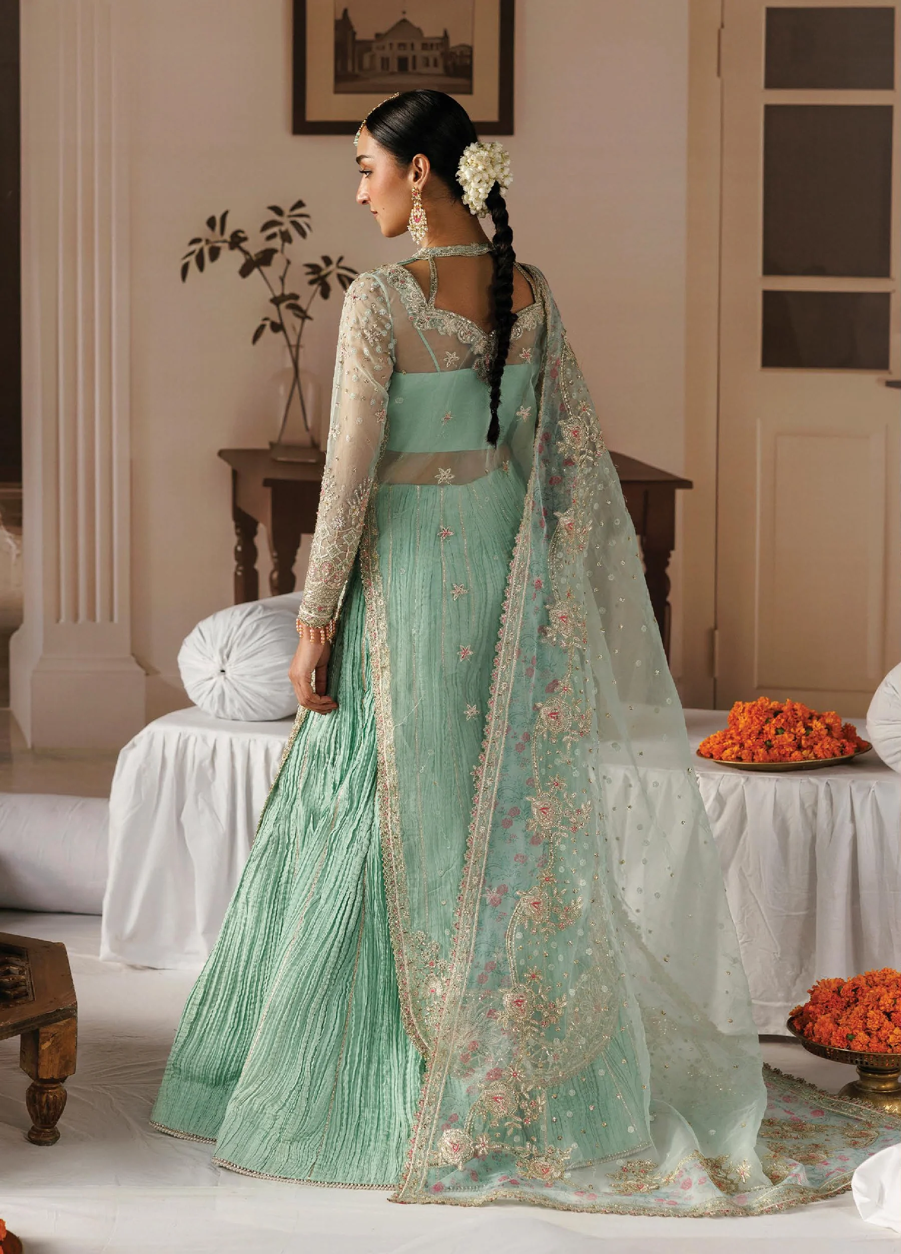 Shehnai by Afrozeh Wedding Collection Dastoor AFR-0158 - - Image 3