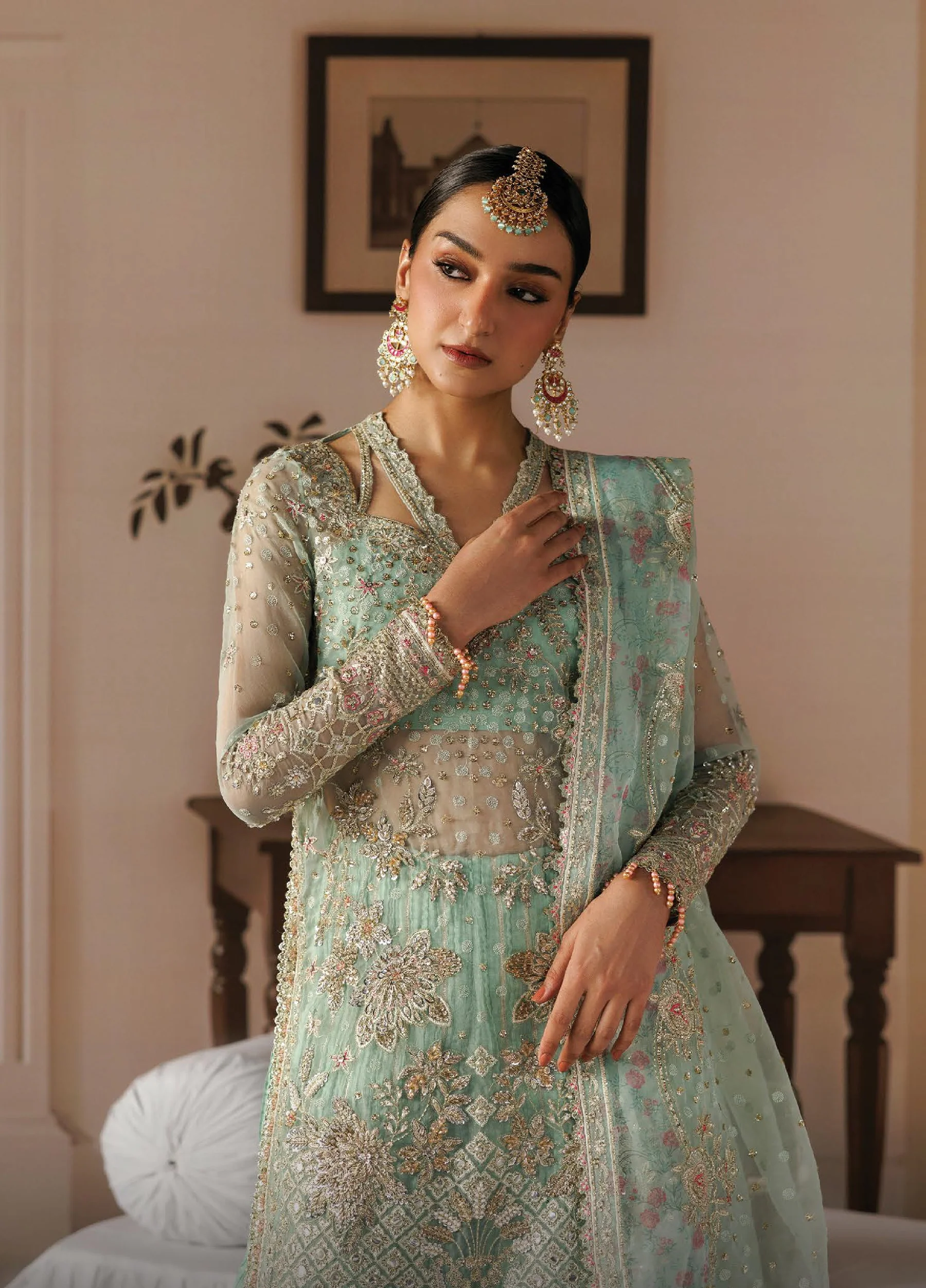 Shehnai by Afrozeh Wedding Collection Dastoor AFR-0158 - - Image 4