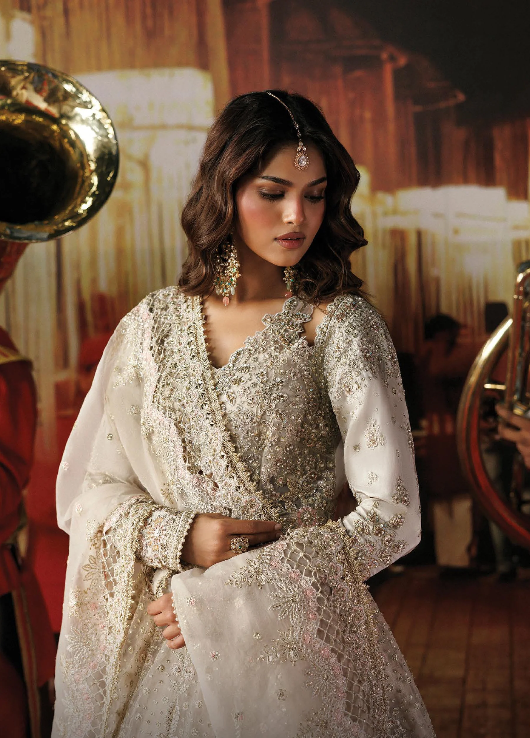 Shehnai by Afrozeh Wedding Collection Mannat AFR-0156 - Image 5