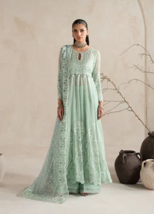 Gulaal Unstitched Embroidered Chiffon 3 Piece Suit GL26ULW Evaa D-56