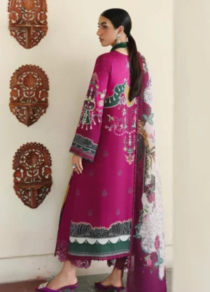 Alternative view of Qprints By Qalamkar QLMPW || QW-04 B Lacey
