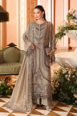 Maria B Chiffon/ Royal Tea Affair/01/Mouse Grey