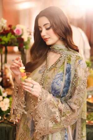 Royale Tea Affair Chiffon by Maria B