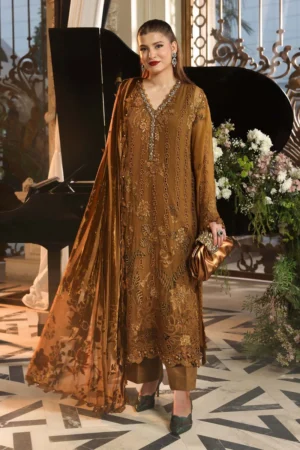Maria B Chiffon/ Royal Tea Affair/Mustard