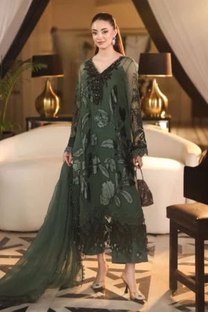 Maria B Chiffon/ Royal Tea Affair/Pine Green