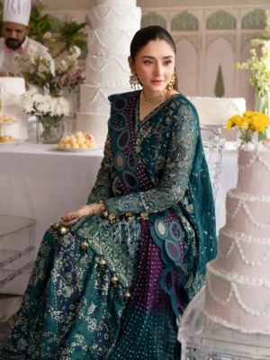 Alternative view of Nureh Jhoomro Wedding Formals 26/NL-94