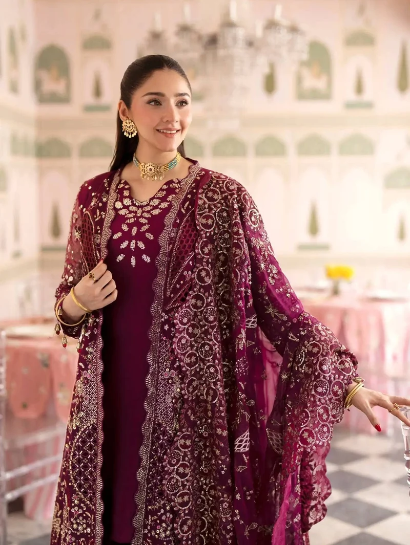 Nureh Jhoomro Wedding Formals 26/NL-97 Nur - Image 3