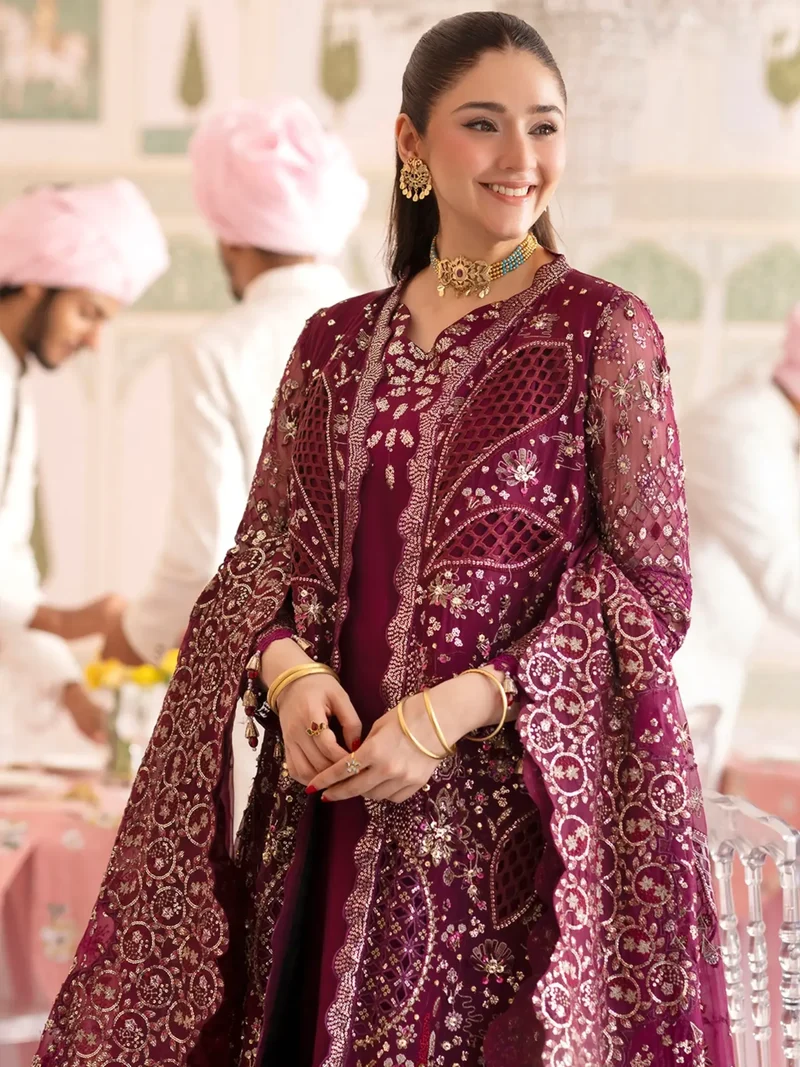 Nureh Jhoomro Wedding Formals 26/NL-97 Nur - Image 4