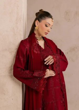 Alternative view of Nureh Embroidered Karandi Festive Collection NU26UKE NE-274