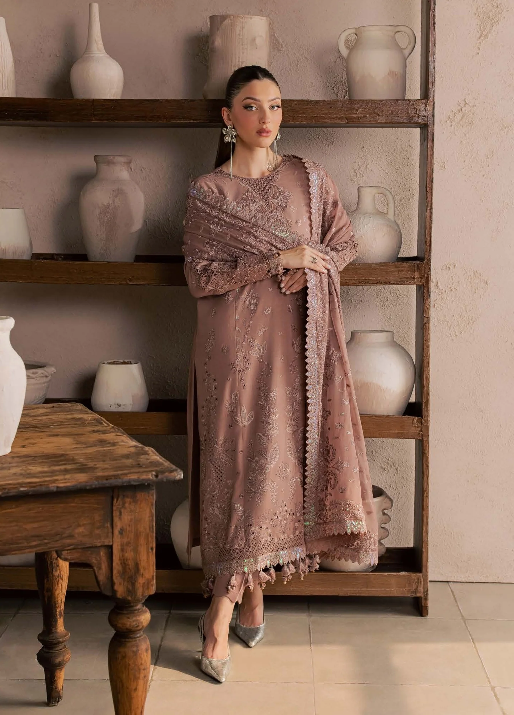 Nureh Embroidered Karandi Festive Collection NU26UKE NE-273