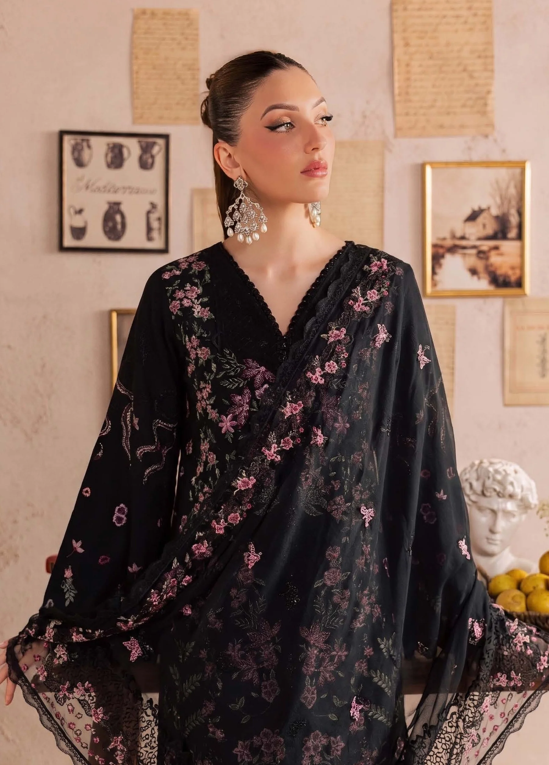 Nureh Embroidered Karandi Festive Collection NU26UKE NE-275 - Image 2