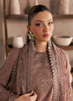 Alternative view of Nureh Embroidered Karandi Festive Collection NU26UKE NE-273