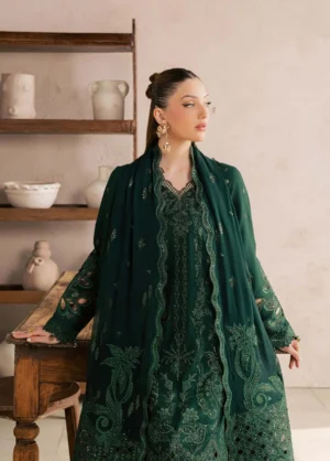 Alternative view of Nureh Embroidered Karandi Festive Collection NU26UKE NE-271