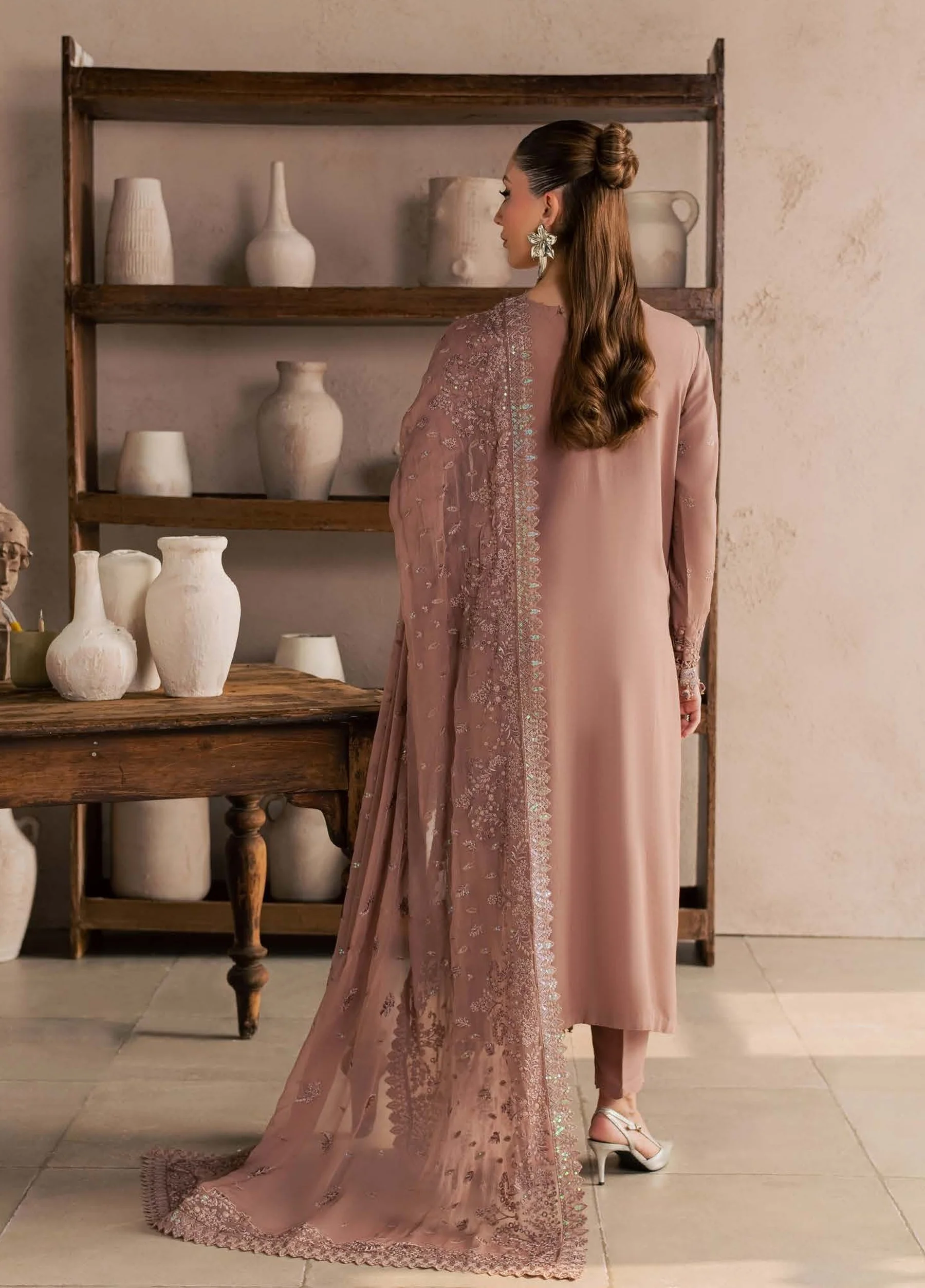 Nureh Embroidered Karandi Festive Collection NU26UKE NE-273 - Image 5