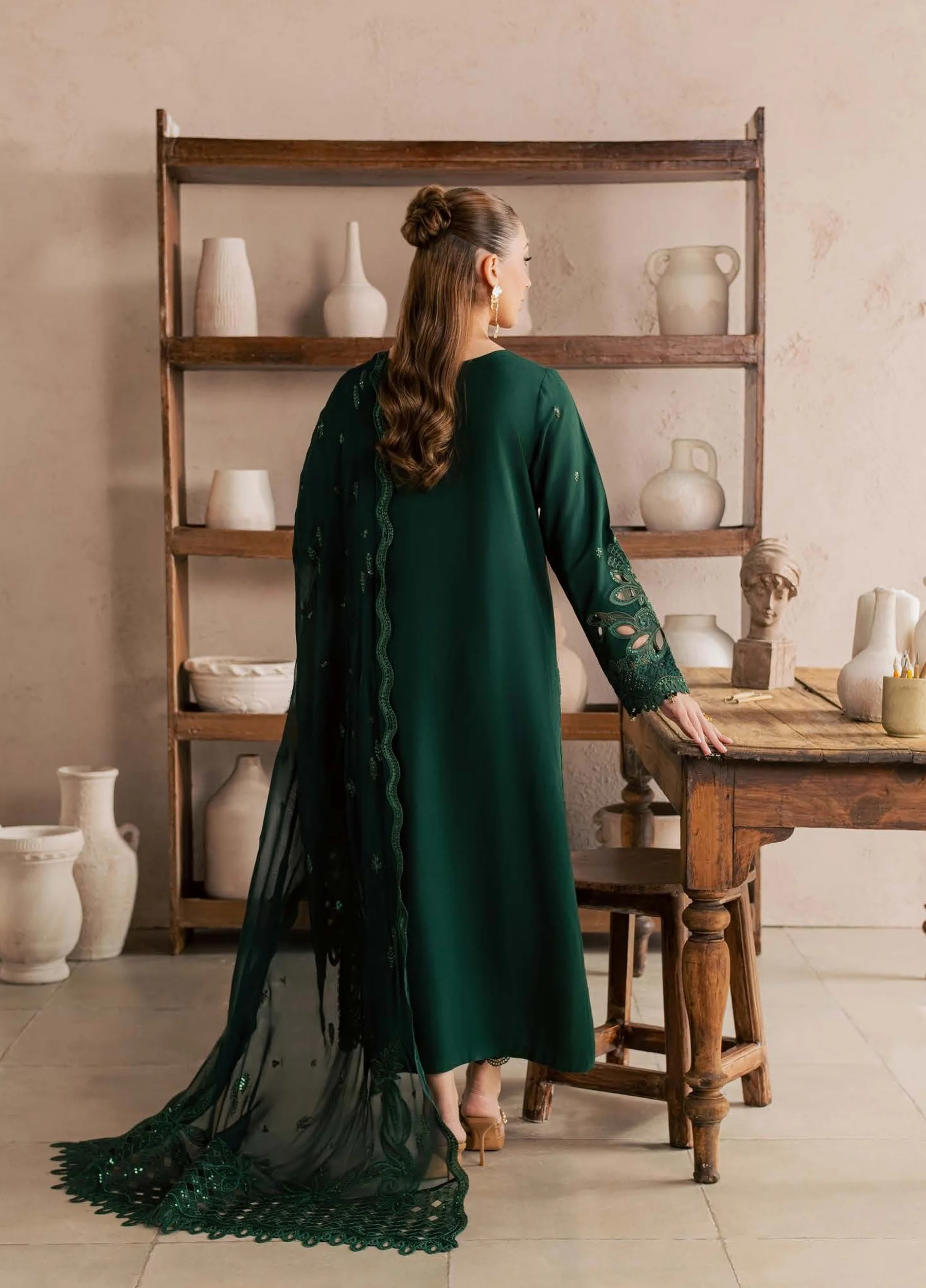 Nureh Embroidered Karandi Festive Collection NU26UKE NE-271 - Image 4